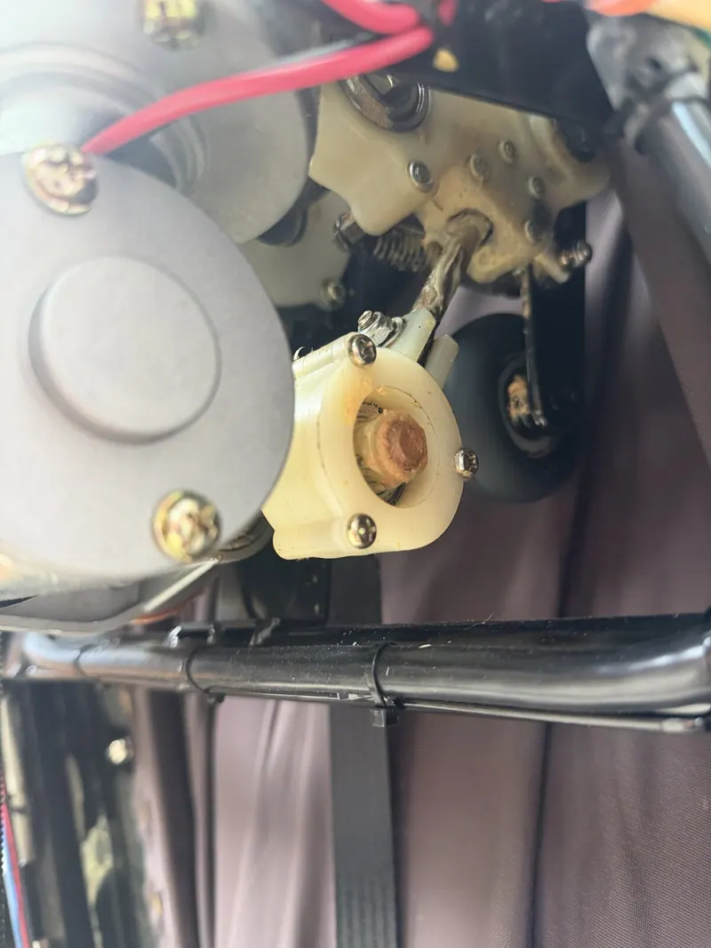 Gear motor and roller carriage of the massage mechanism