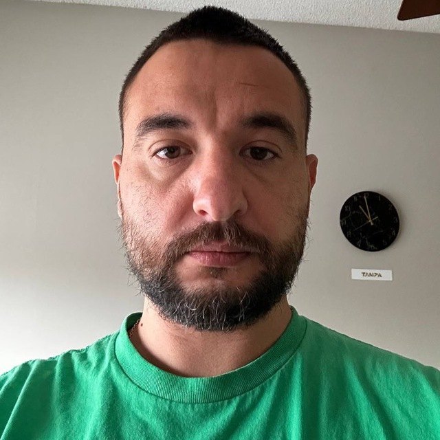 Valerii Basov, EPA-608 certified Berne Appliance Repair technician, at the Berne Repair office in South Florida